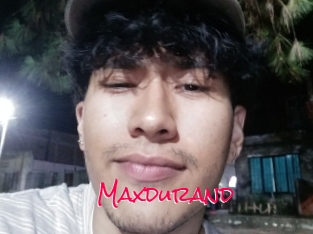 Maxdurand